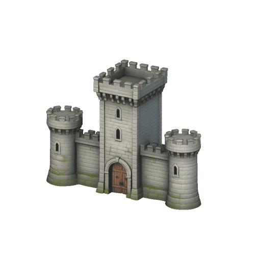 Medieval Stone Citadel Keep