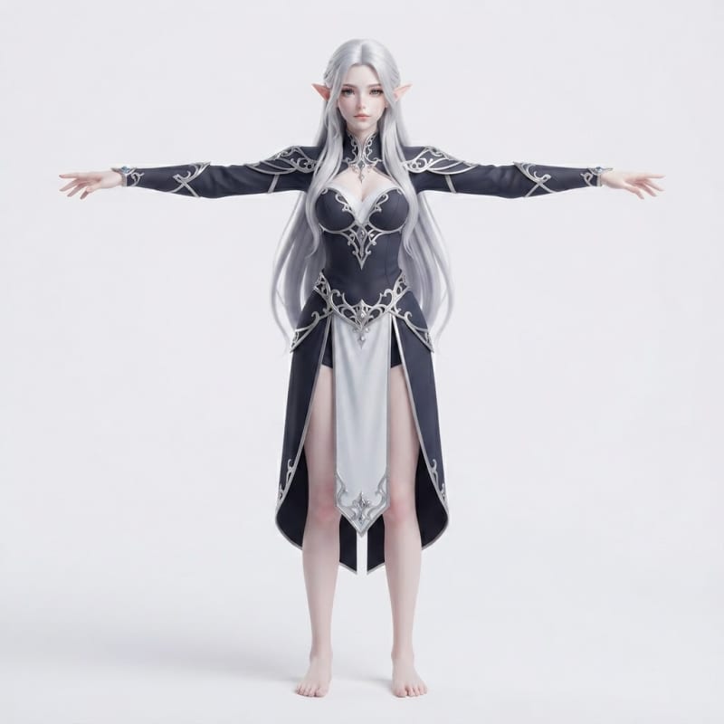 Elf Woman Warrior