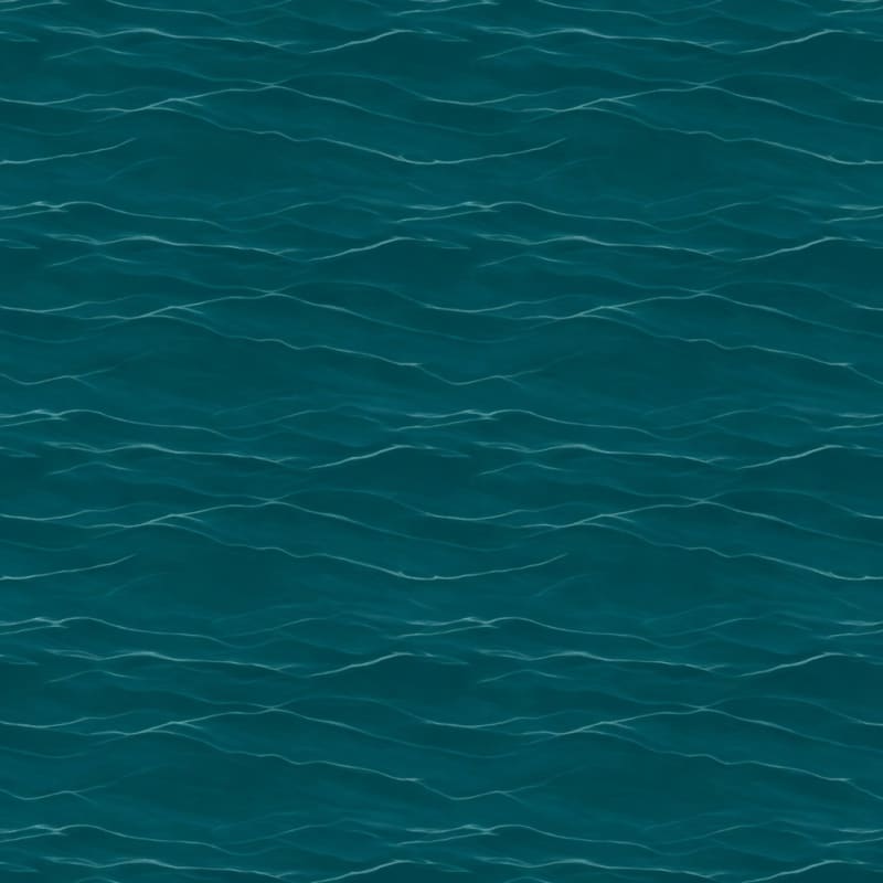 Deep Teal Water Tile