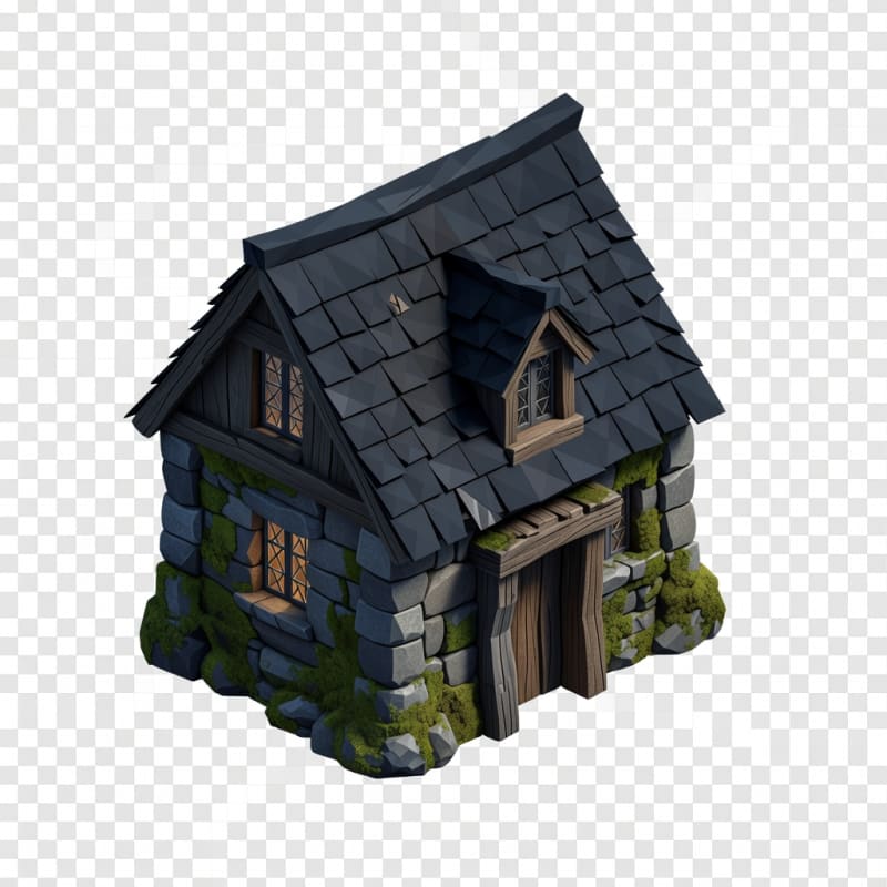 Low-poly 2d Game Background