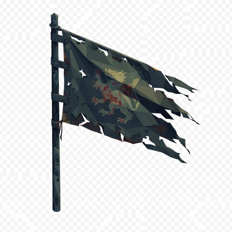 Weathered Arthurian Banner