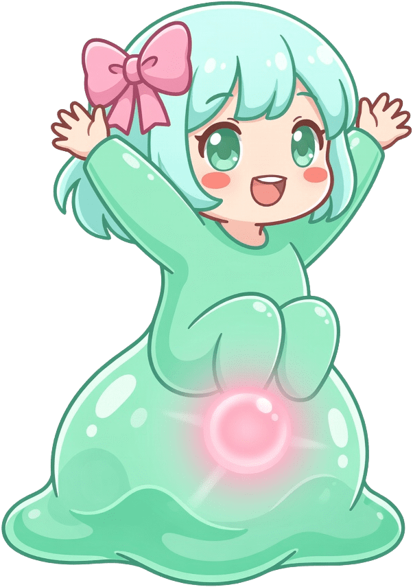 Slime Girl Hero - Jump