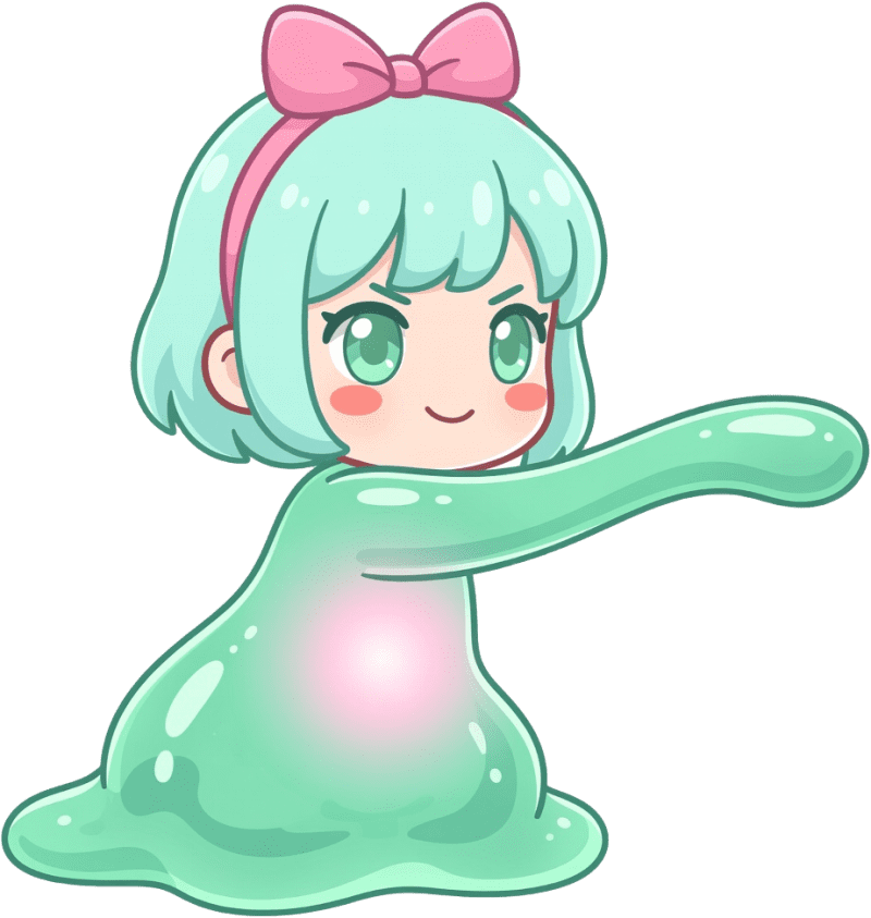 Slime Girl Hero - Stretch Attack