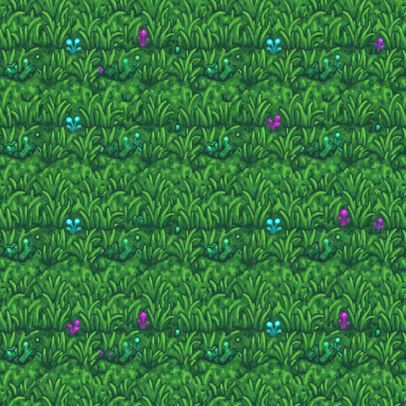 Alien Grass Tile