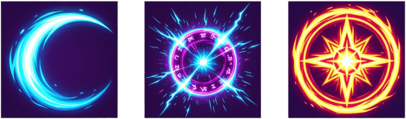 Path of Idle Neon Combat Icons (1 / 3)