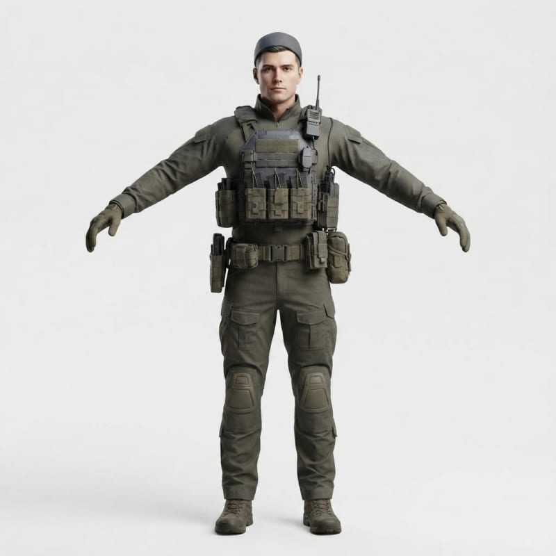Modern Tactical Soldier