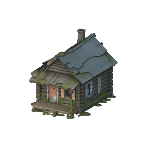Abandoned Haunted Forest Cabin
