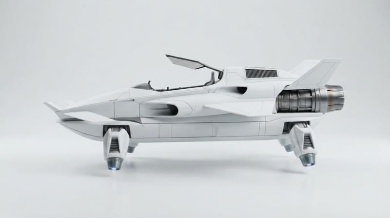 White Racing Concept Car (2)