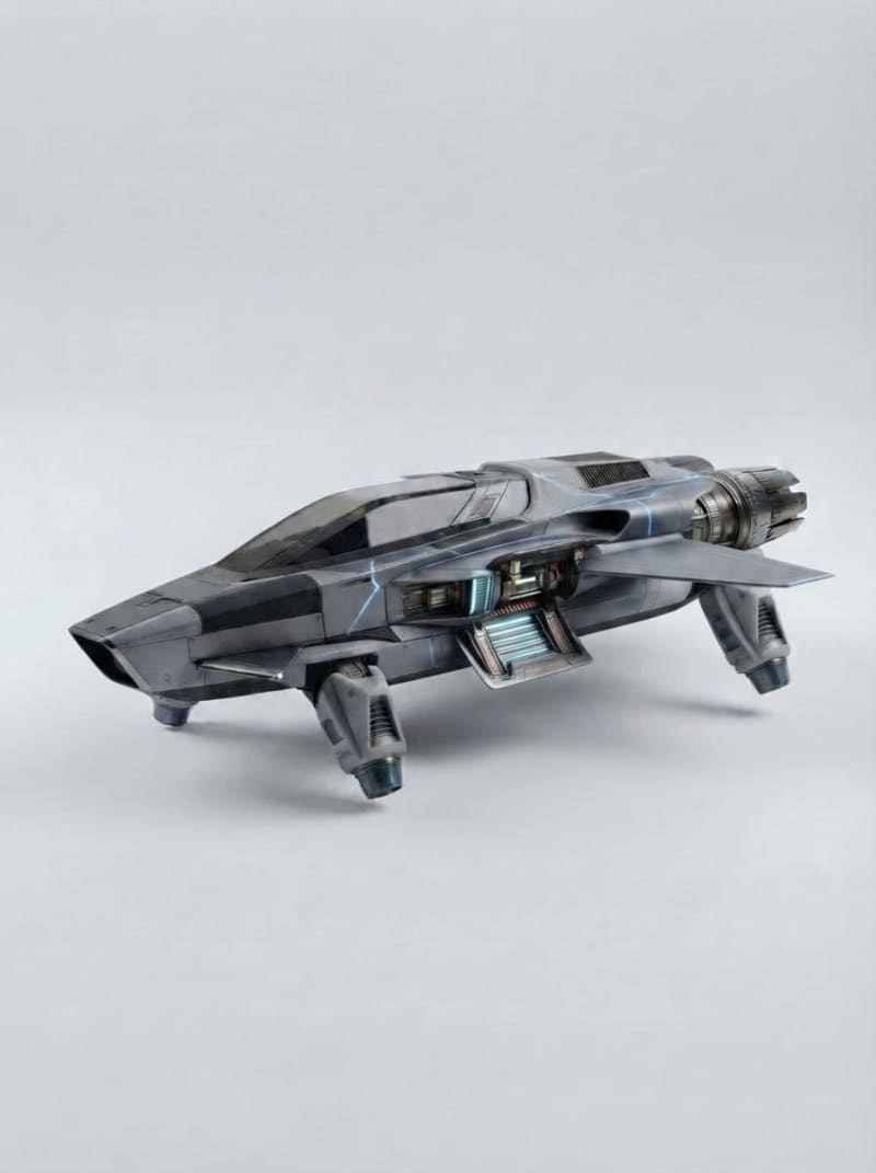 Sleek Racing Fighter Jet (3)