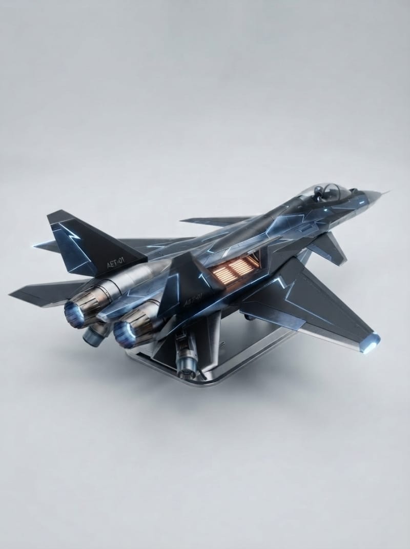 Sleek Racing Fighter Jet (4)