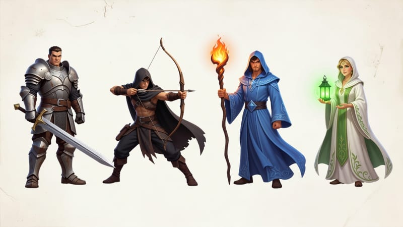 Tropas Iniciais — Cidade Medieval