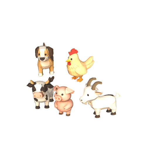 Cohesive Stylized Character Sprite