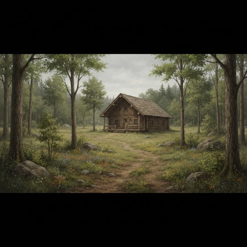 Rustic Forest Cabin
