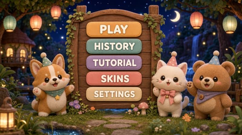 Cozy Ecological Reserve Main Menu
