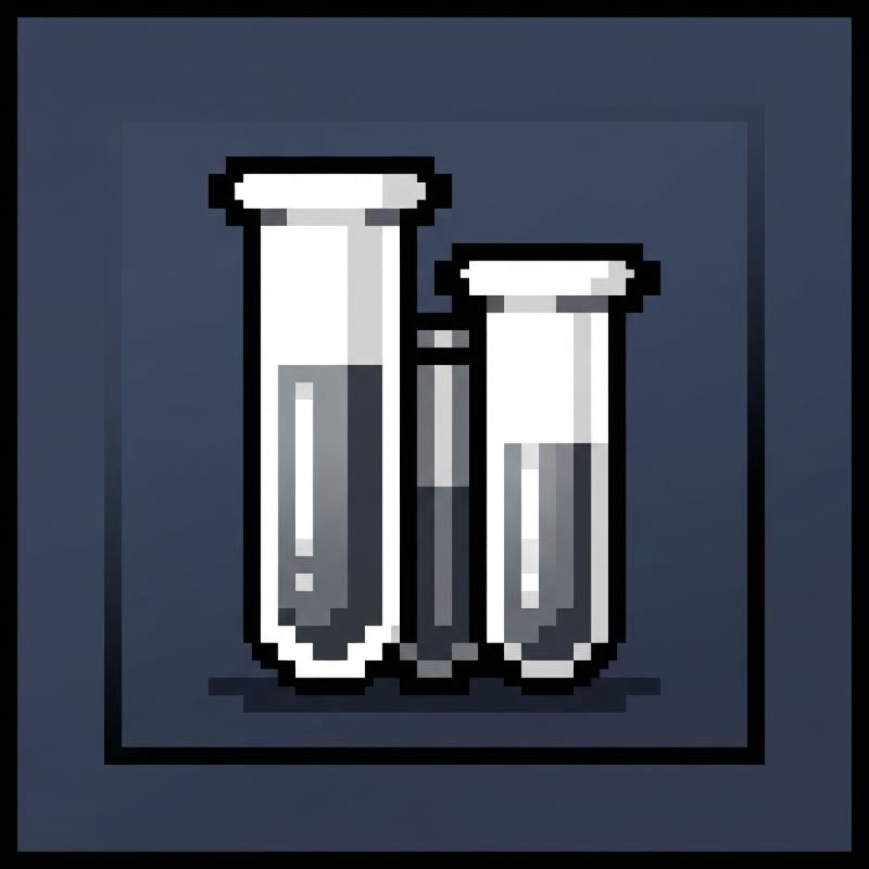 Test Tubes Shop Icon Revised Preview