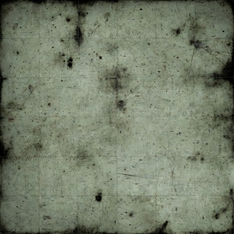 Dirty Hospital Linoleum Floor