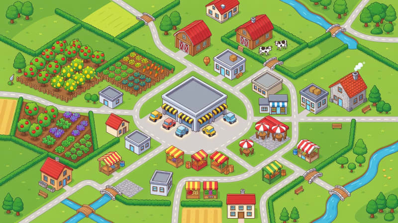 Local Food Logistics Map