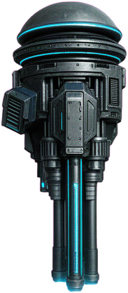 Armored Double Barrel Turret