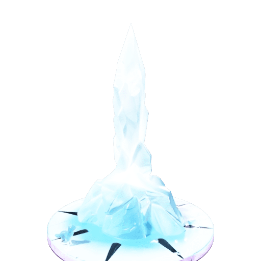 Crystalline Ice Spike