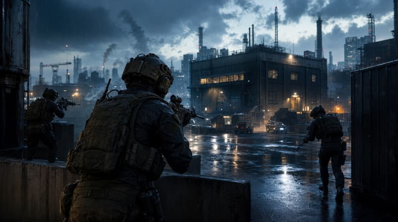Operação Linha de Ruptura — Key Art Conceitual