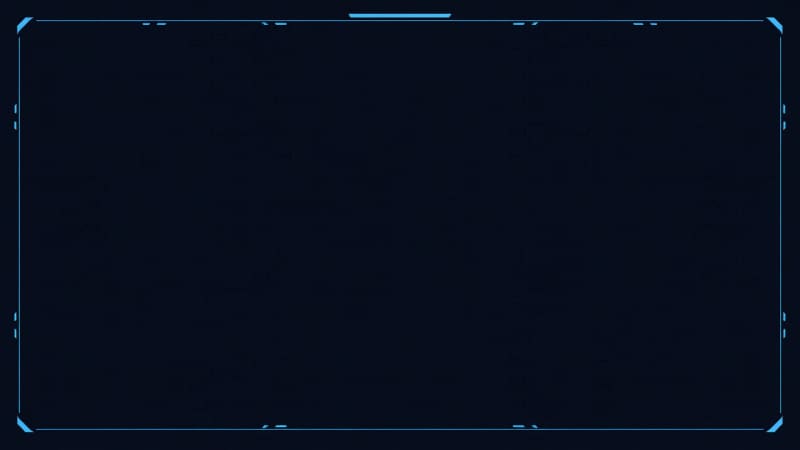 Dark Sci-Fi Panel Frame