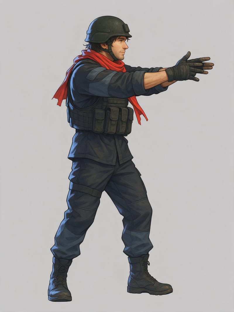 Rainforce Player Shooting Frame
