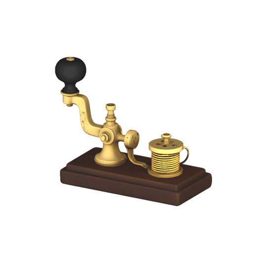 Antique Brass Telegraph Key