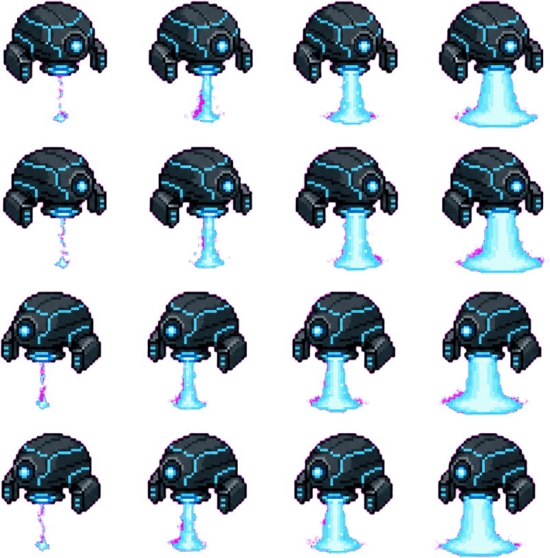 Collector Drone - Plasma Harvest Sheet 4x4