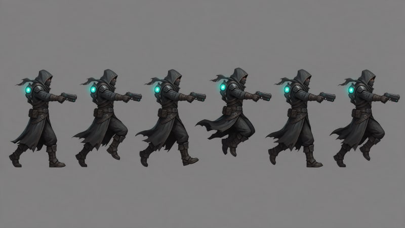 ICONFALL Player Run Strip