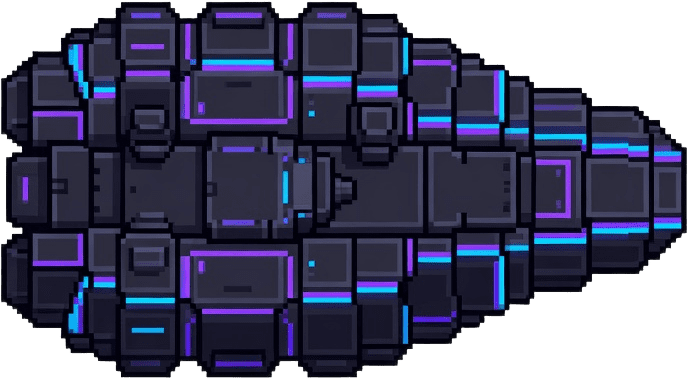 Brute Enemy Ship - Armored Tank