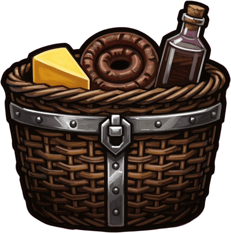 HUD Icon - Food Basket Provisions (chest-matched) (1 / 2)