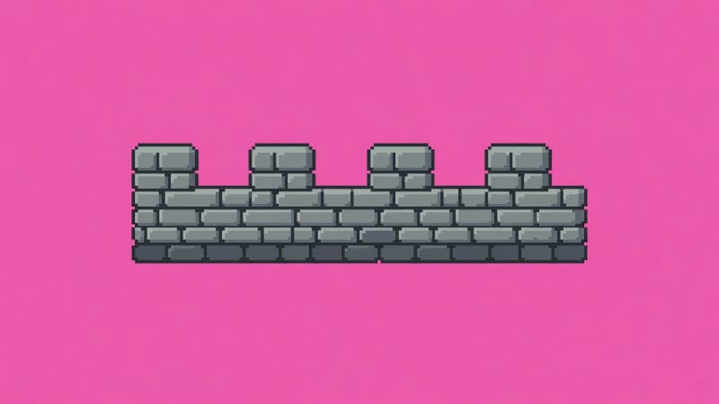 Wall Segment Keyed