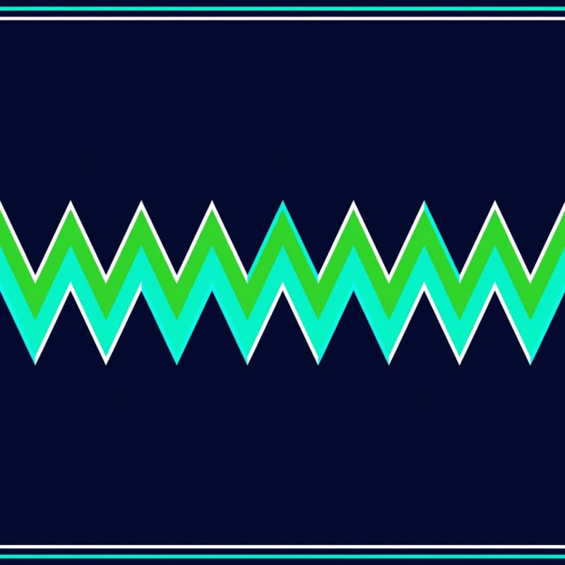 Green Cyan Gate Banner Texture