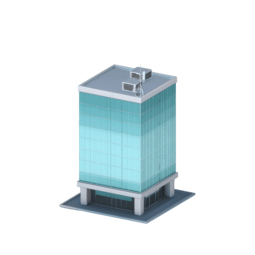 Modern Glass Office Tower