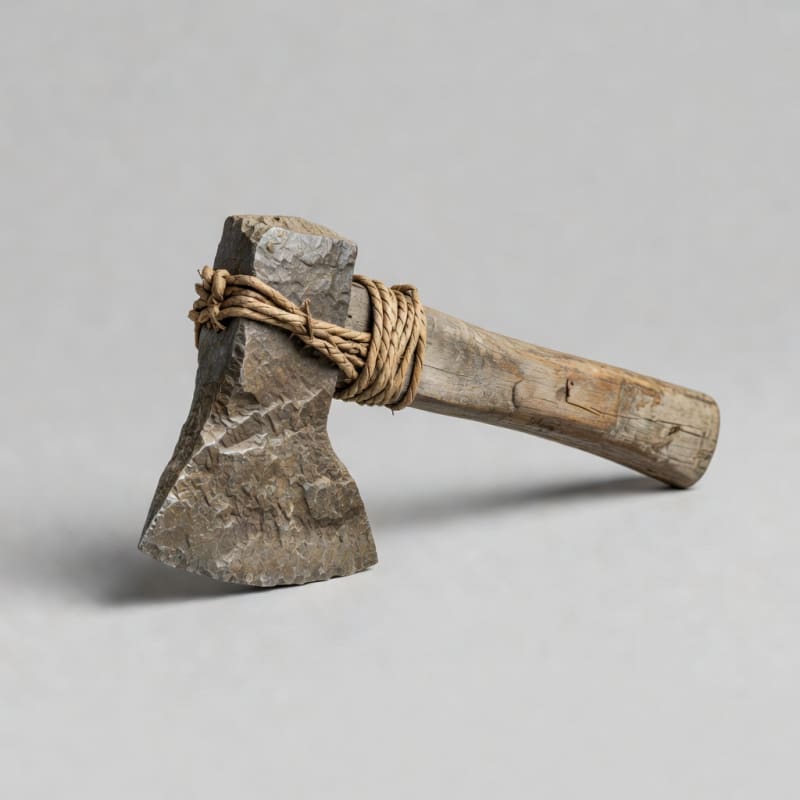 Stone Age Axe Concept