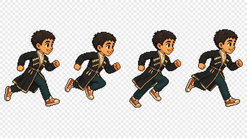 Georgia Runner Player RUN strip