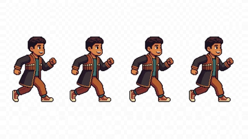 Georgia Runner Player RUN strip (grok alt)