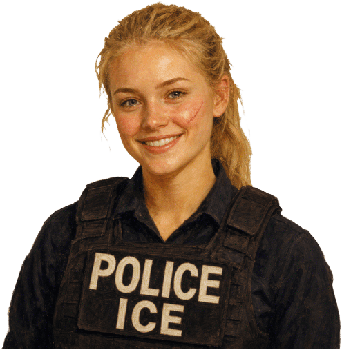 Young Adult Police Officer