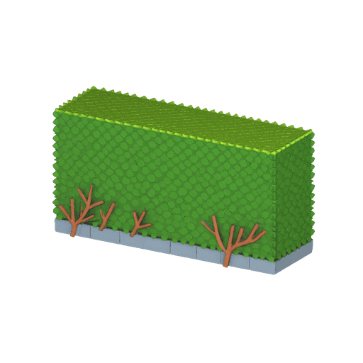 Modular Boxwood Hedge Block