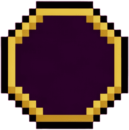 Empty Octagonal Gem Pip