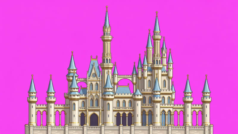 Kingdom castle - Level 9 landscape