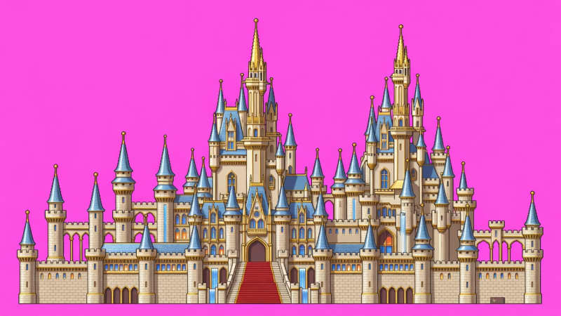 Kingdom castle - Level 10 landscape