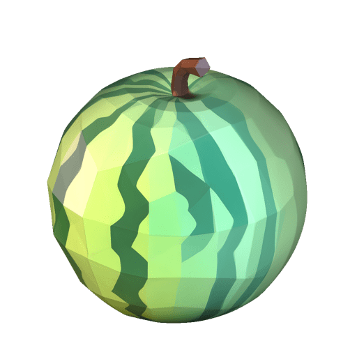 Cartoon Watermelon Fruit