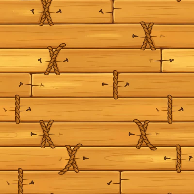 Wood Plank Platform Tile