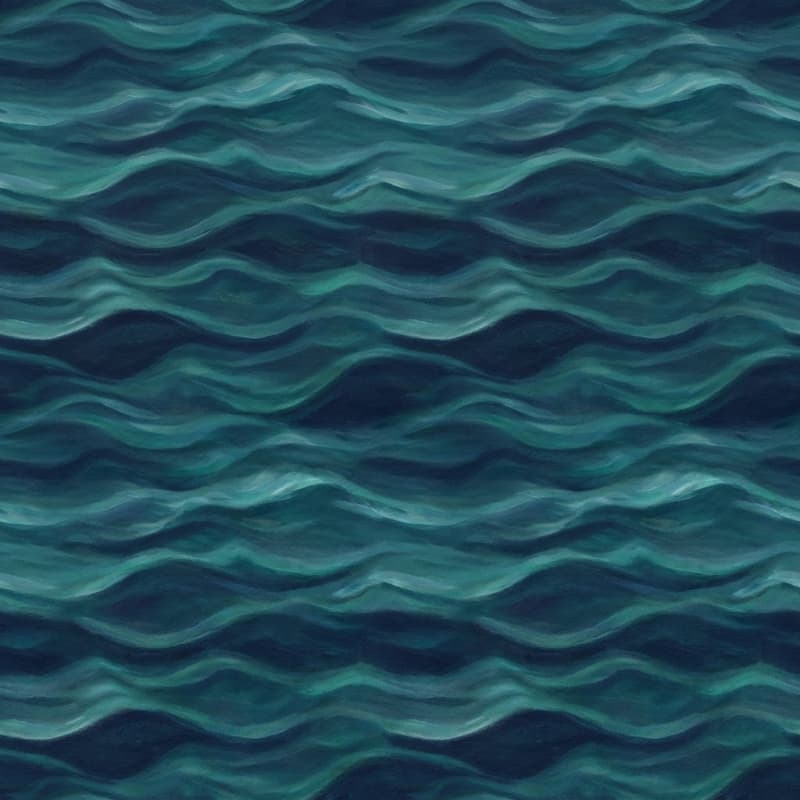 Image: Seamless deep blue-green sea water surface texture