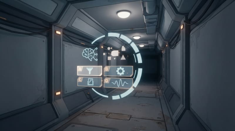 Tight dark halls