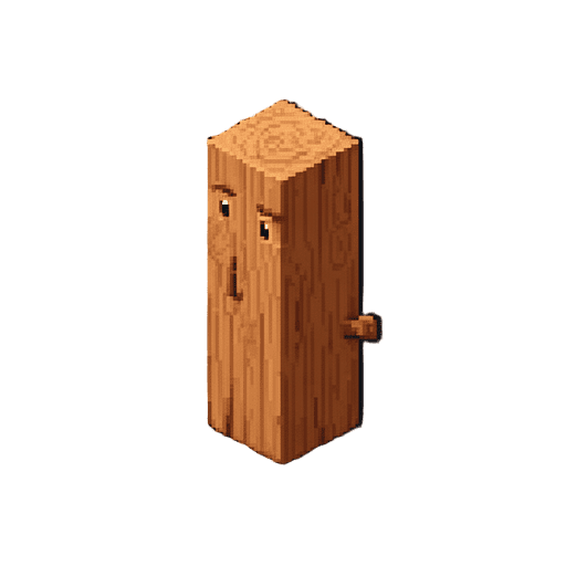 Isometric Oak Tree