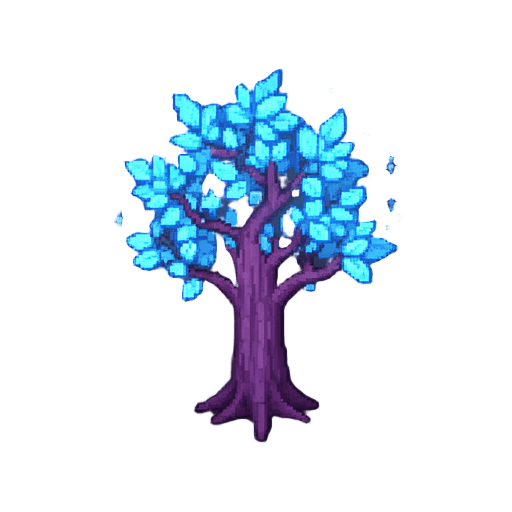 Magical Glowing Tree