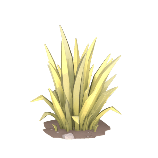 Low Poly Meadow Grass