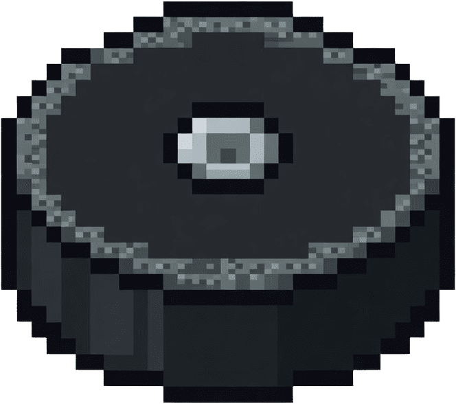 Edger Grinding Wheel Pixel Sprite